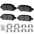 Rear Brake Pads Set for Nissan Juke Maxima Murano Pathfinder Rogue (2011–2023)
