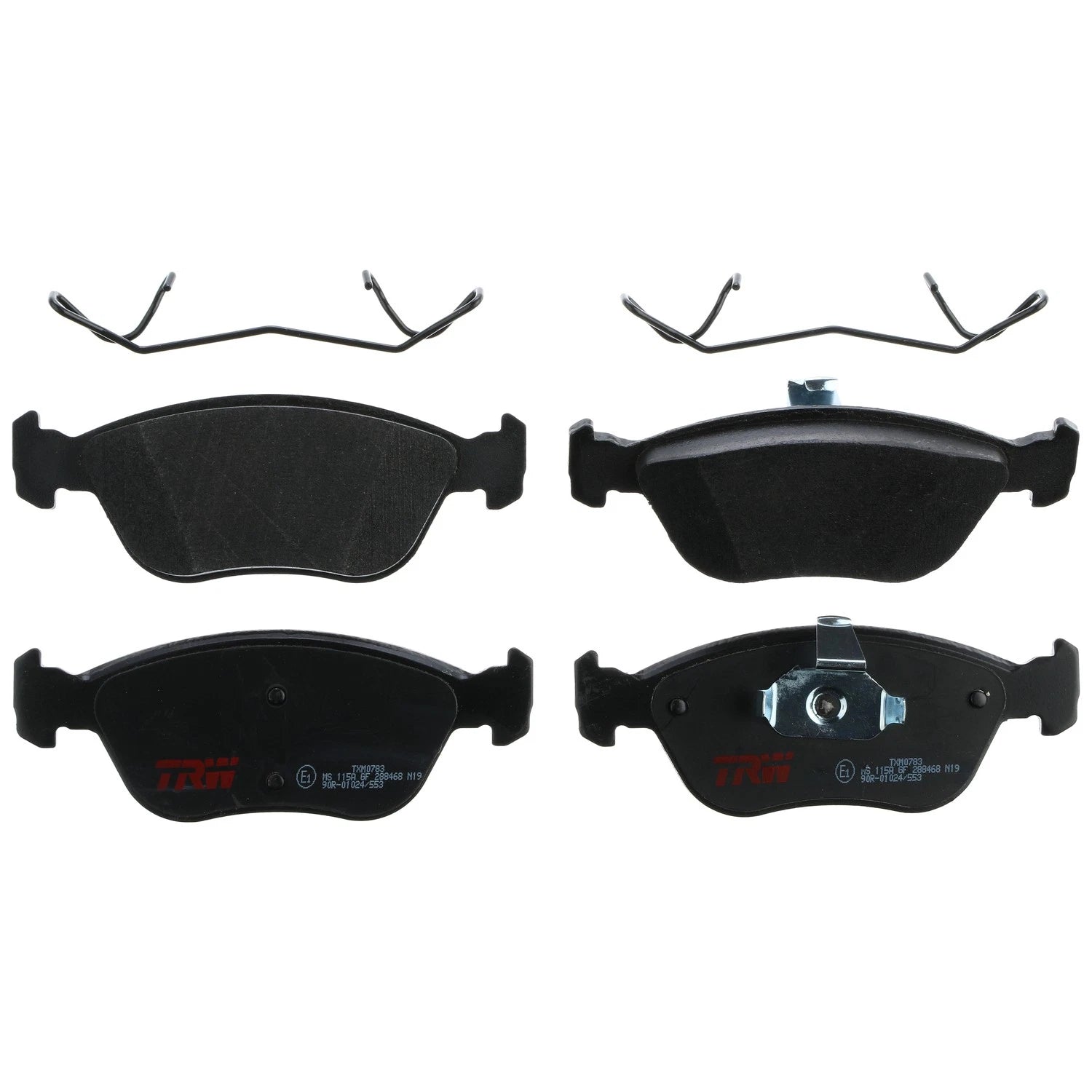 Set of 4 Disc Brake Pads for Volvo S70 (1998–2000)