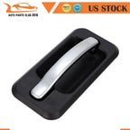 Rear Passenger Outside Door Handle for Hummer H2 (2003–2009) Chrome/Black
