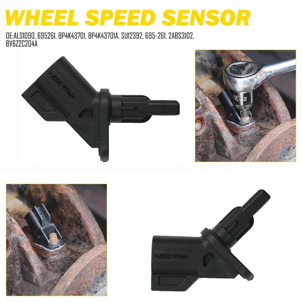 Front L & R Wheel ABS Speed Sensor for Volvo XC60 S60 XC70 (2008–2017)