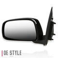 Left Manual Side View Door Mirror for Nissan Frontier Xterra (2005–2015) NI1320154
