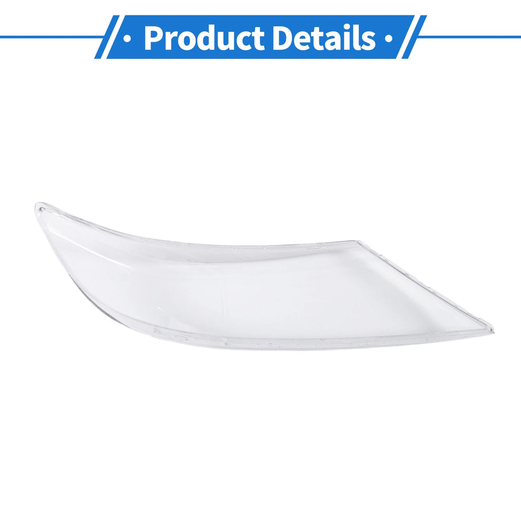 1 Pcs Headlight Lens Cover for Kia Sorento (2009–2012) PC Clear