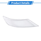 1 Pcs Headlight Lens Cover for Kia Sorento (2009–2012) PC Clear