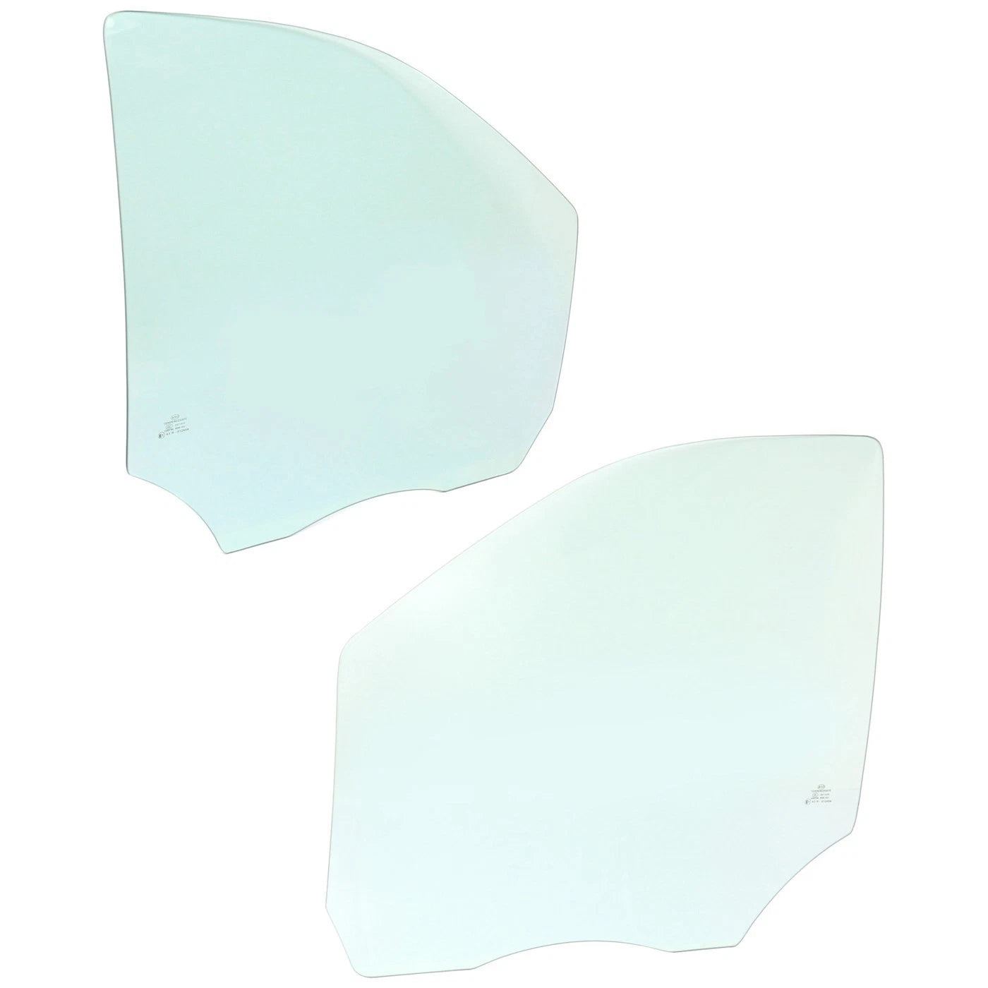 Set of 2 Door Glasses for Ford F-150