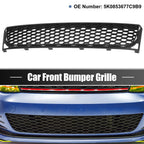 Mesh Front Bumper Lower Center Grille for Volkswagen (2010–2014) 5K0853677C9B9