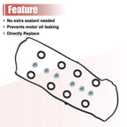 12030PNC000 Engine Valve Cover Gasket for Honda Accord DX EX LX 2.4L (2003-2007)