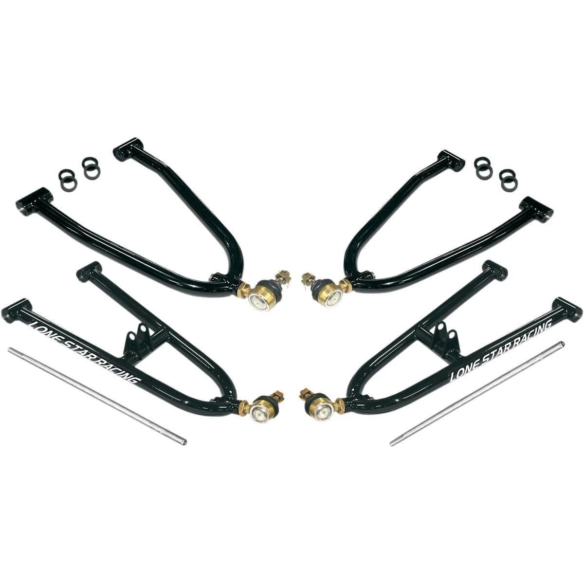 Set of 2 Lonestar LSR Sport Extended A-Arms +2.5 Inch for Honda TRX450R TRX450ER (2006–2014)