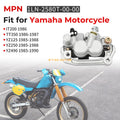 Front Brake Caliper w/Pads for Yamaha TT350 TT350S TT350T (1986–1987)
