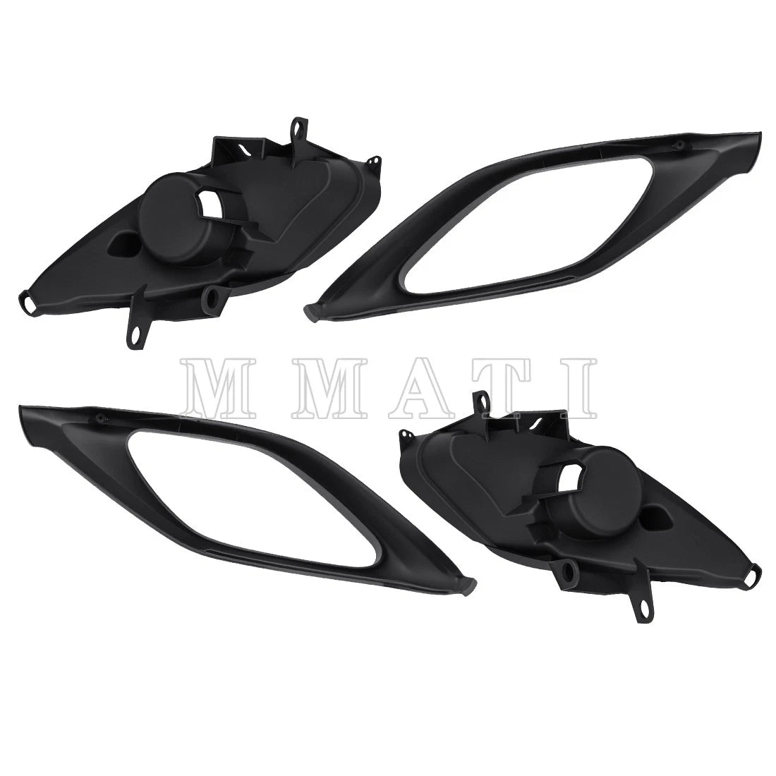 Headlight Housing Bucket Trim Cover Set for Yamaha Raptor 660 R (2001–2005)
