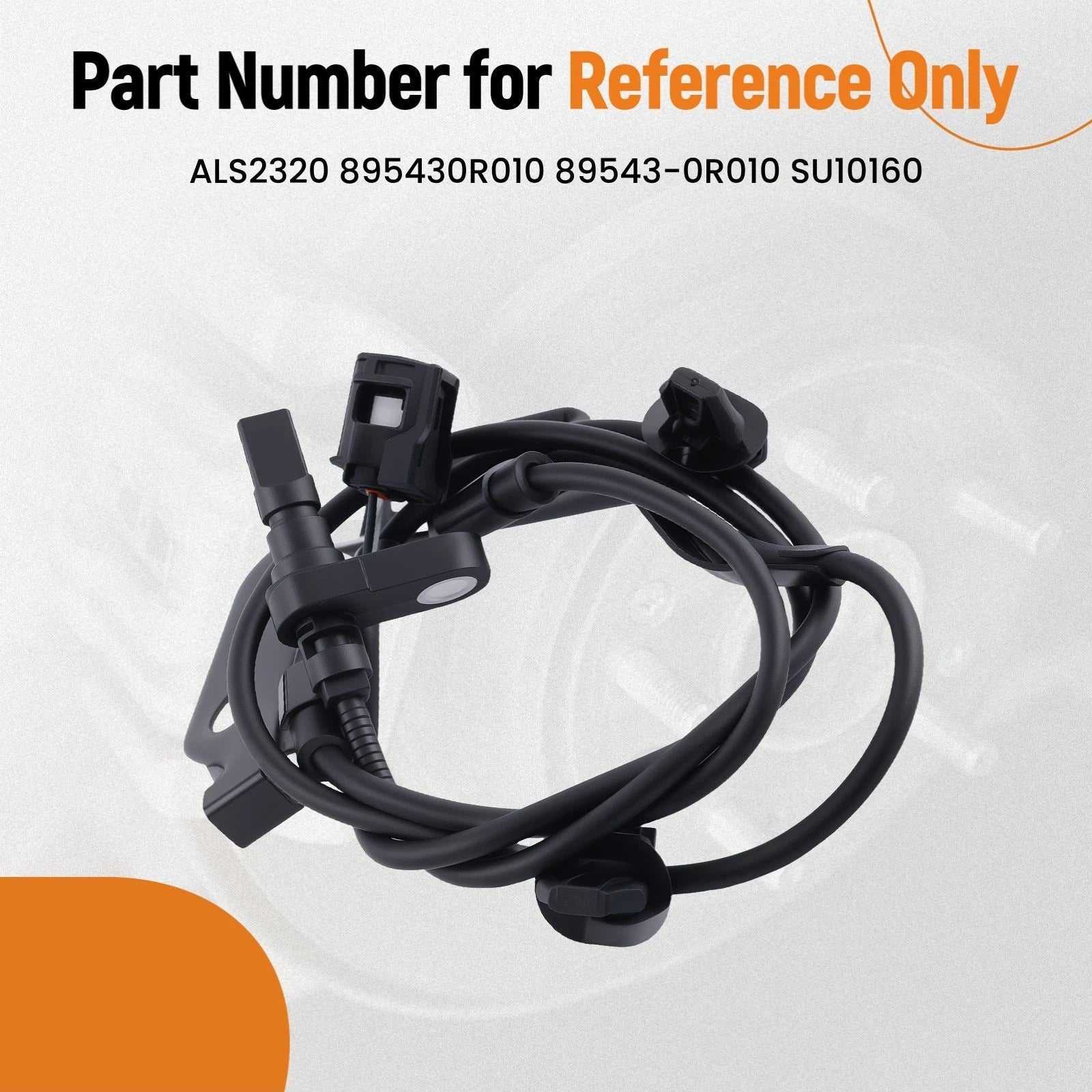 ABS Wheel Speed Sensor Front Left for Toyota RAV4 (2006–2018) 895430R010 SU10160