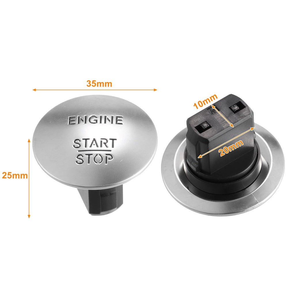 Push Start Stop Button Cover for Mercedes-Benz ML550 (2006–2011) 2215450714