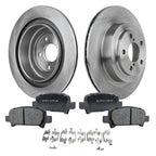 Rear Brake Disc Rotors and Pads Kit for Subaru Legacy (2005–2009)