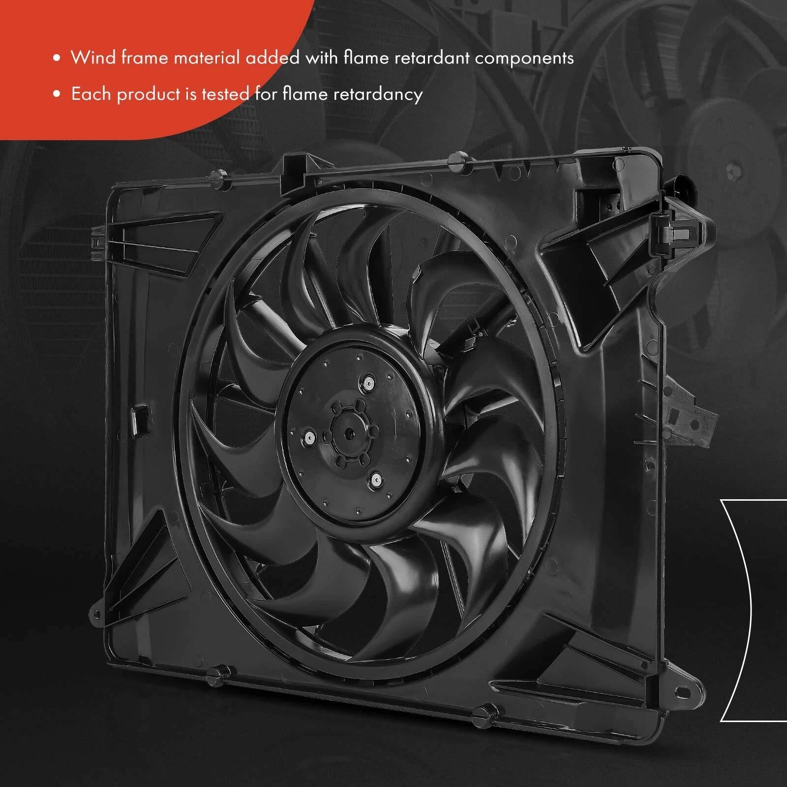 Cooling Fan Assembly for Jeep Compass (2023-2024)