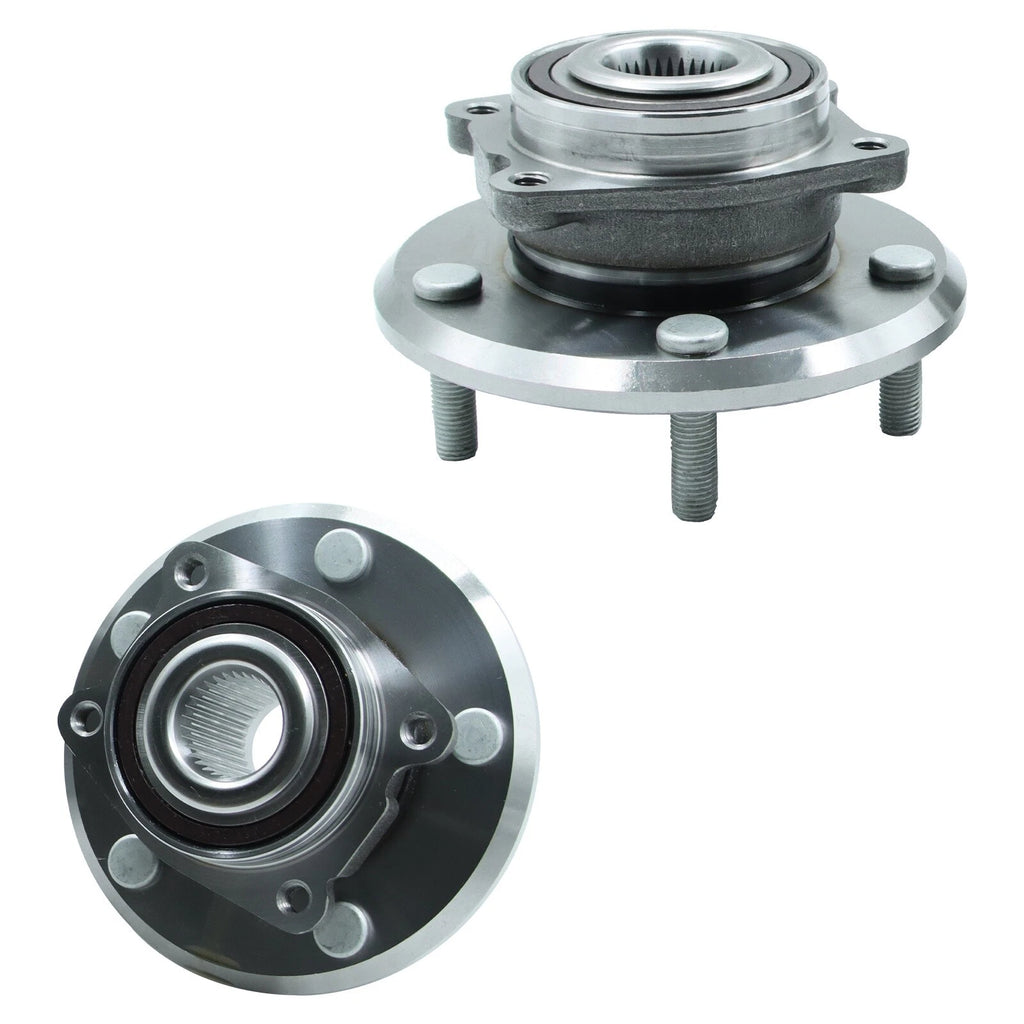 Pair Front Wheel Hub Bearings for Dodge Journey (2009–2020)