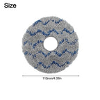 Replacement Filter Cloth and Blue Striped Rags for ECOVACS X5 PRO