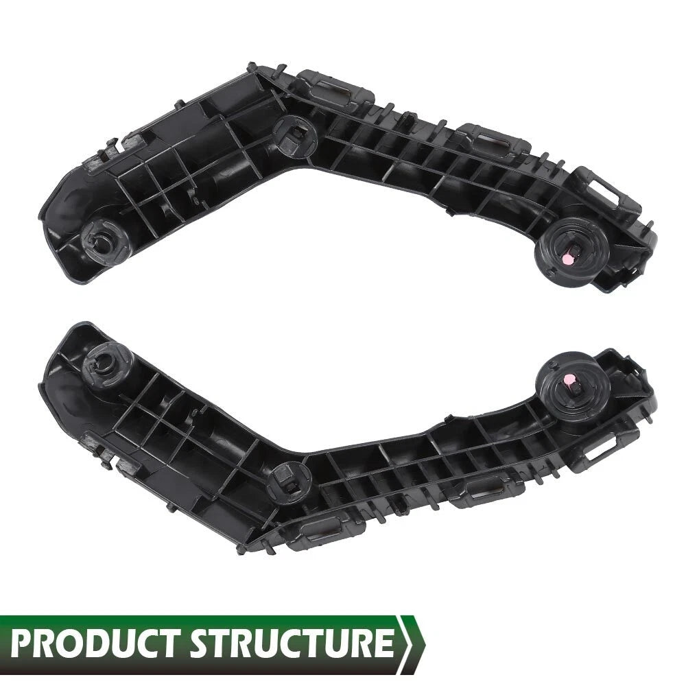 Set of 2 Front Bumper Retainer Brackets for Toyota Corolla (2017–2019)