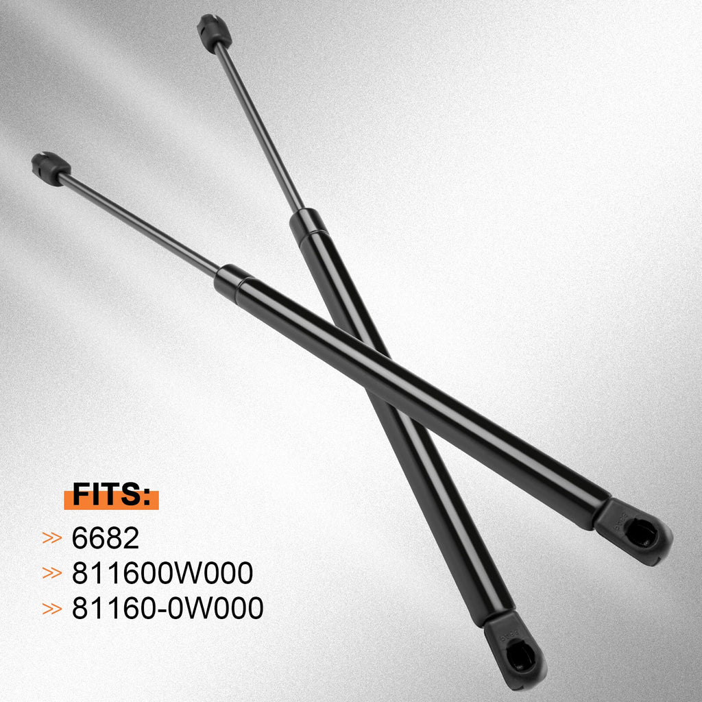 Set of 2 Hood Lift Supports for Hyundai Santa Fe (2007–2012)