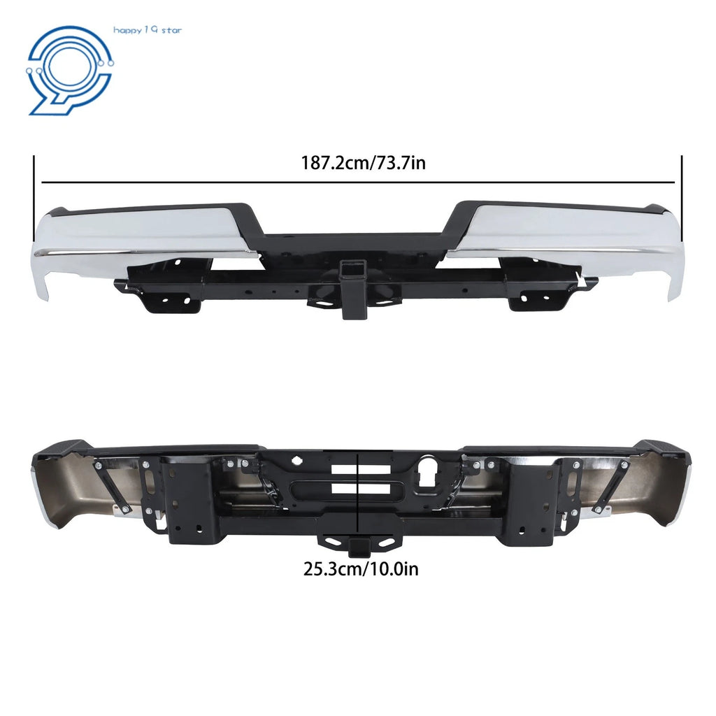 Rear Step Bumper Assembly Chrome for Ford F-150 (2021–2023)