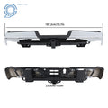 Rear Step Bumper Assembly Chrome for Ford F-150 (2021–2023)