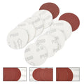 Set of 40 Aluminum Oxide Sanding Discs 75-80mm Grit 320-2000