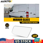 Left Mirror Glass for Mercedes Sprinter 2500 3500 (2010–2018)