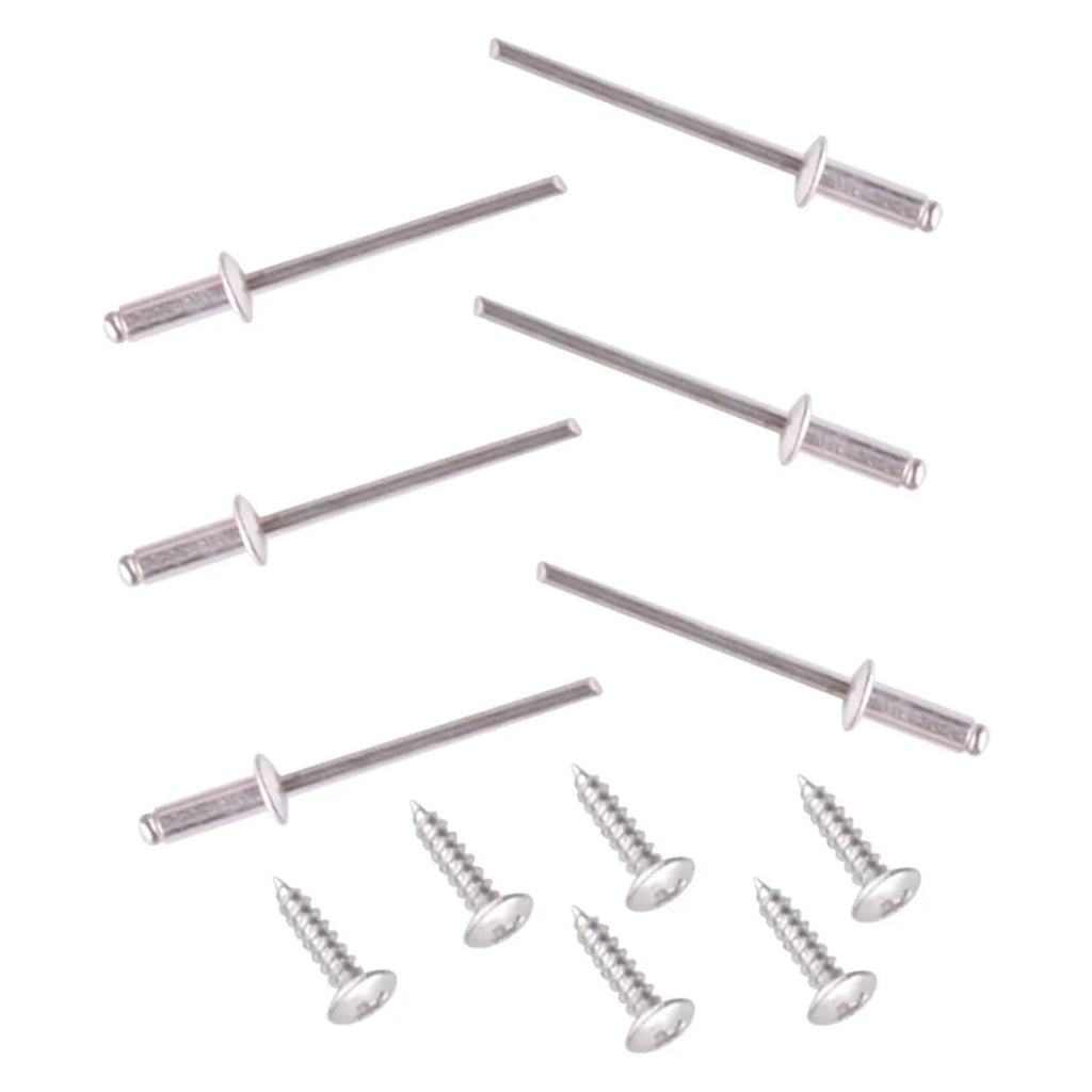 Universal Alloy Hood Pin Lock Latch Kit for Racing Sport Cars - Red