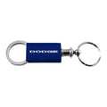 Navy Anodized Aluminum Valet Keychain - Officially Licensed for Dodge