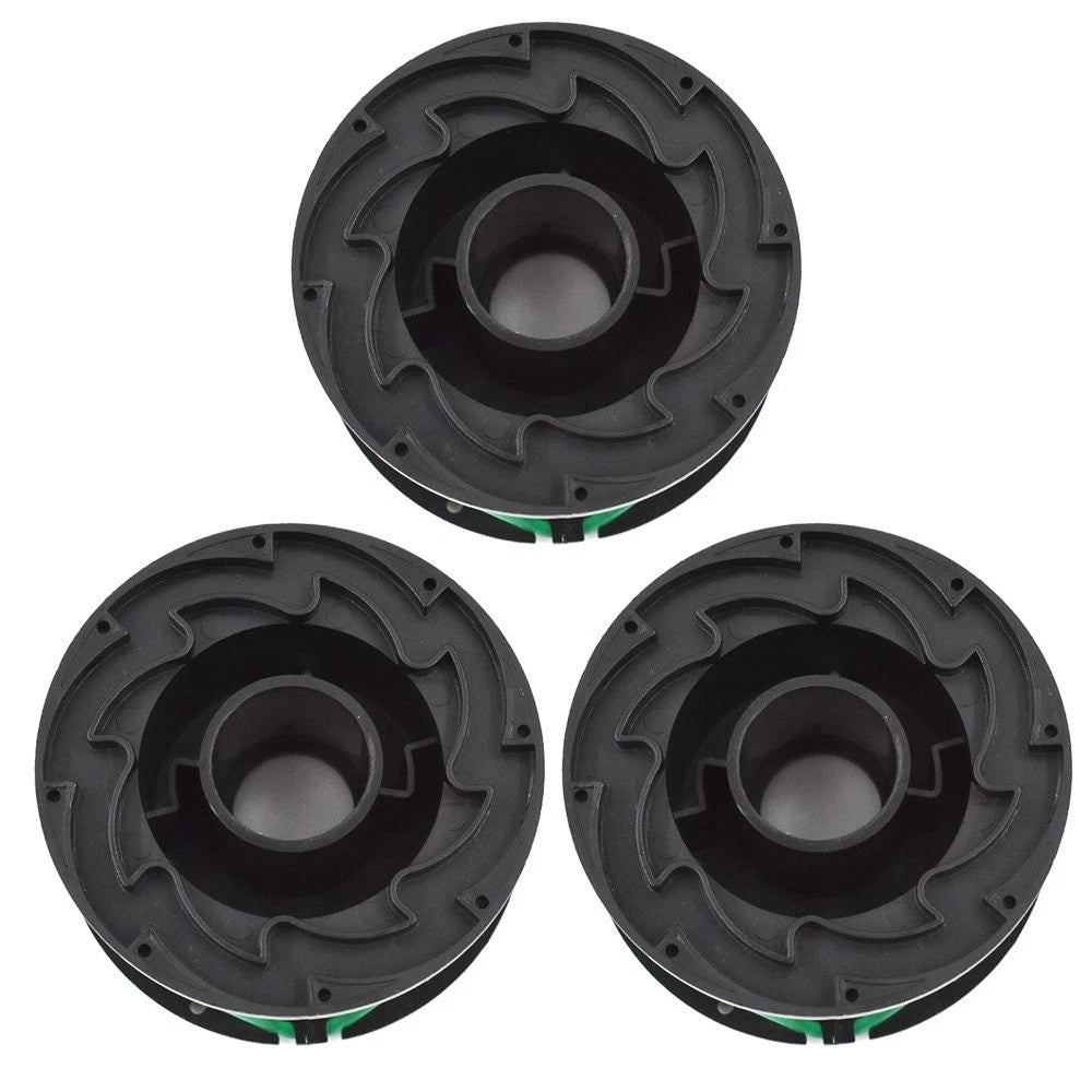 Trimmer Spool Line for Black & Decker Auto Feed (3 Pack)