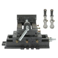 4" Cross Drill Press Vise Clamp for Heavy Duty Milling Machine