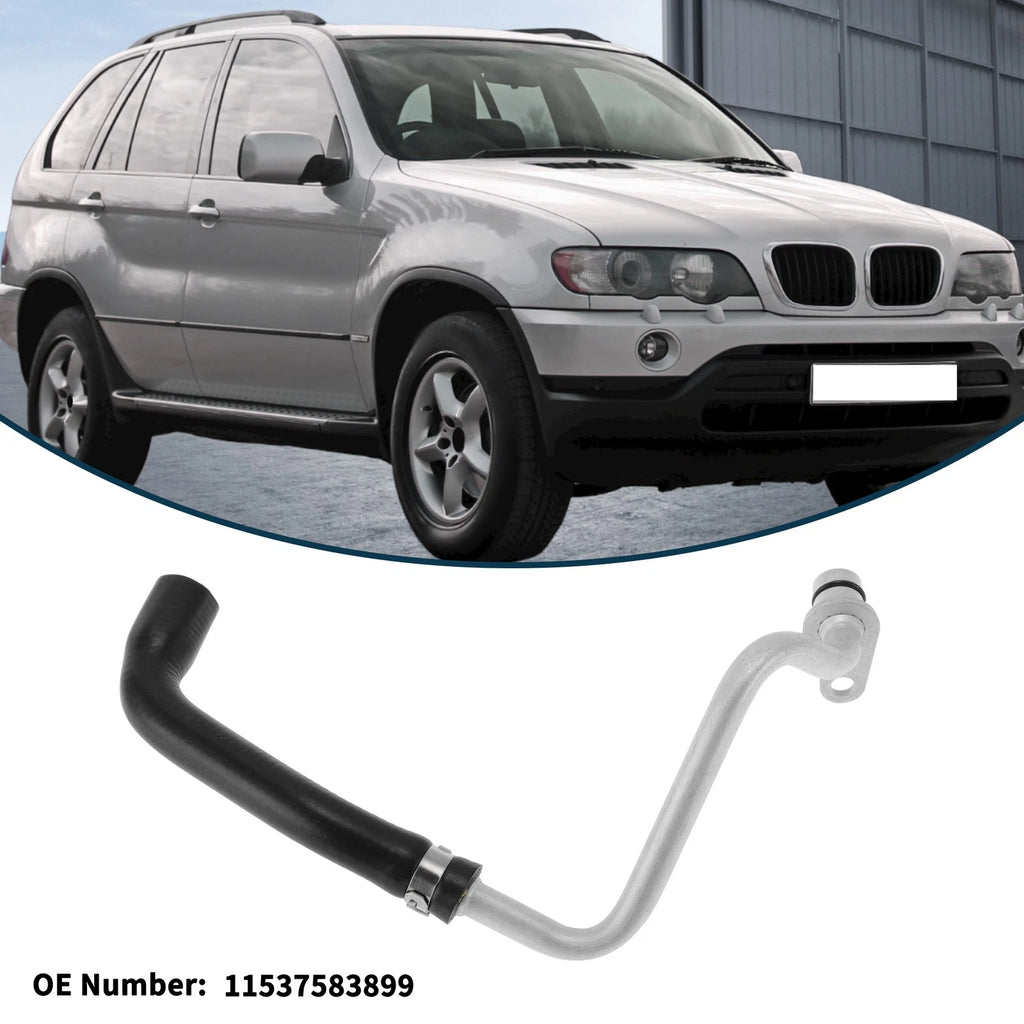 Radiator Hose for BMW X5 (2011–2013) No. 11537583899 Metal Black