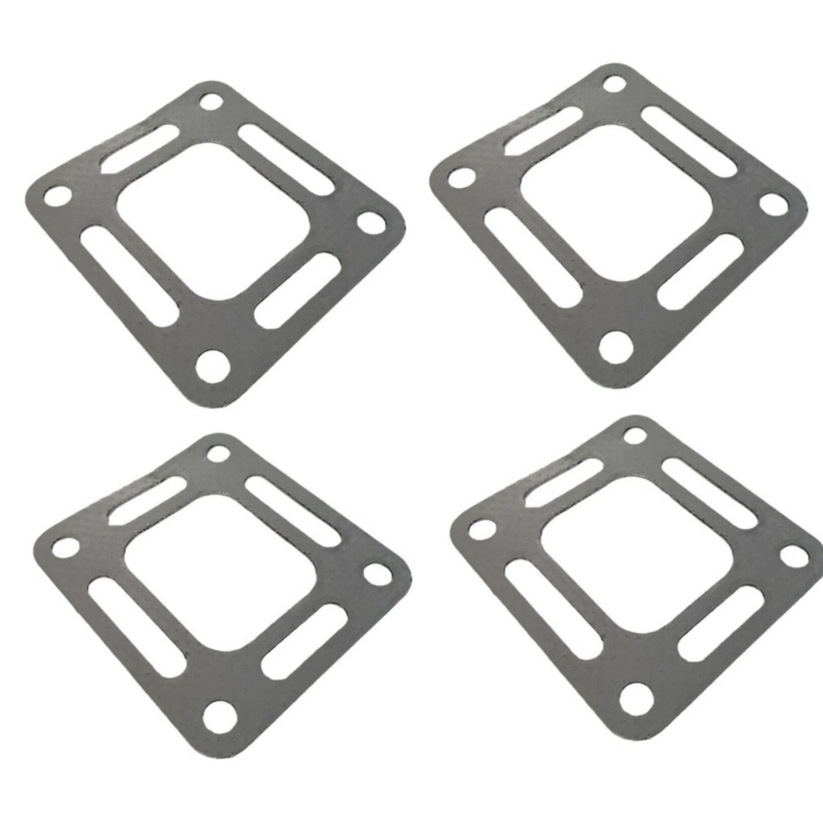 Set of 4 Manifold Riser Elbow Gaskets for Mercruiser 4.3 5.0 5.7 454 502