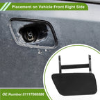 Washer Nozzle Cover Cap No. 51117060586 for BMW 525i (2004–2007) Unpainted