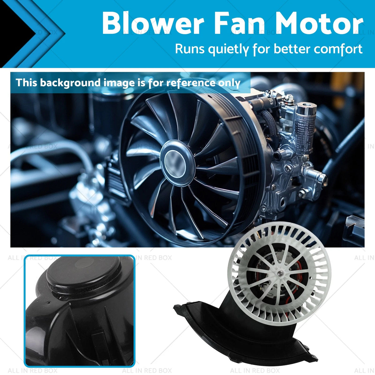 A/C Heater Blower Motor Fan for VW Multivan T5 Transporter T5 T6 (2003–2022)