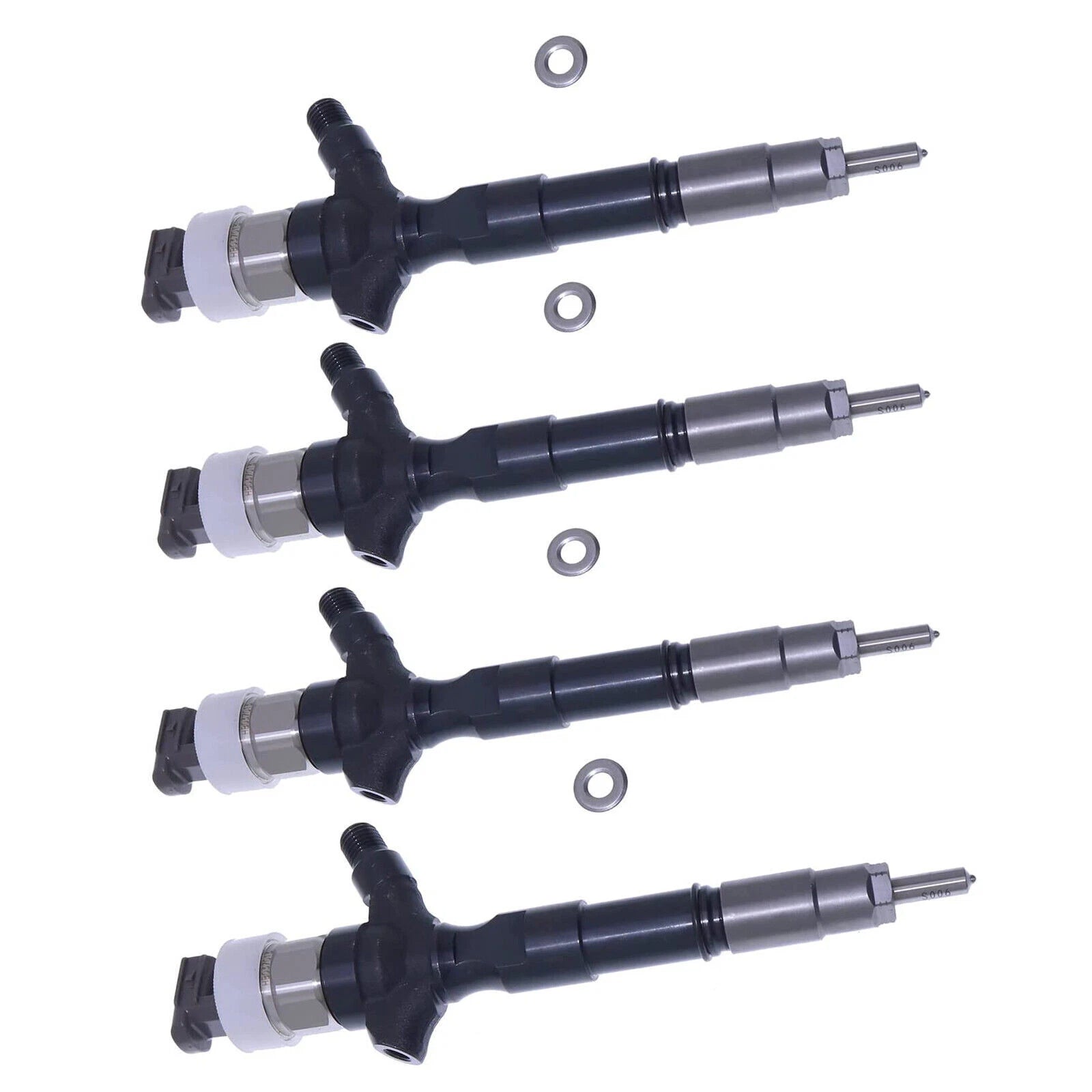 4X Fuel Injector 23670-30400 for Toyota Land Cruiser Prado (2009–2018)