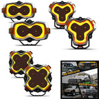 LED Work Lights Pod for Off Road Vehicles (3-6")