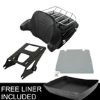 Chopped Trunk Pad Plate for Harley Touring Street Road Glide (2014–2021)