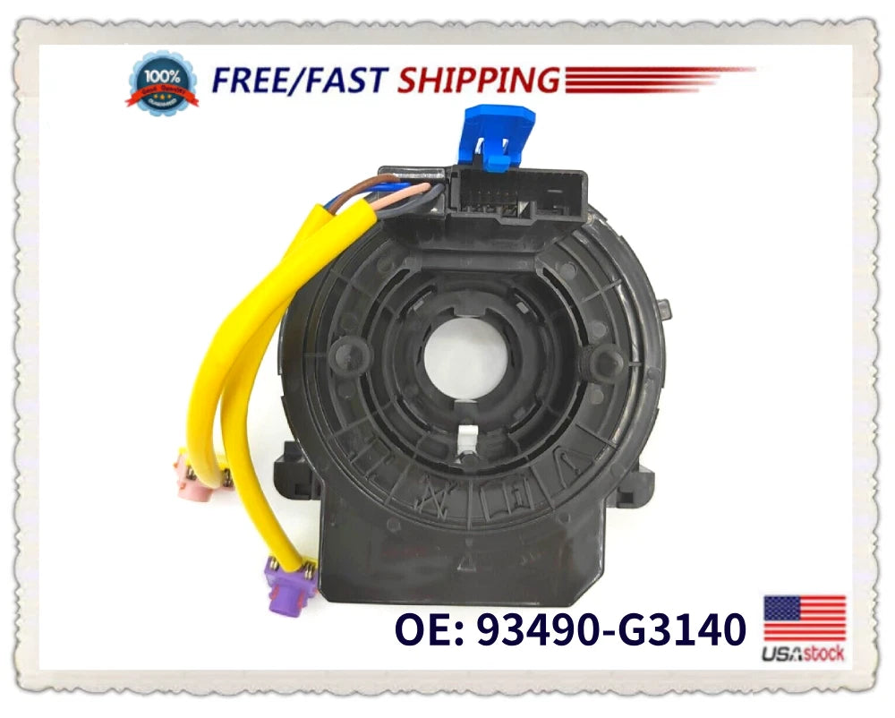 Clock Spring for Hyundai Kona Accent (2018–2020) 93490-G3140, 93490G3140