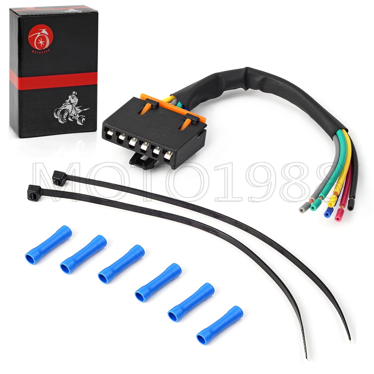 Ignition keyswitch harness pigtail kit for Polaris ATV (500-1000)