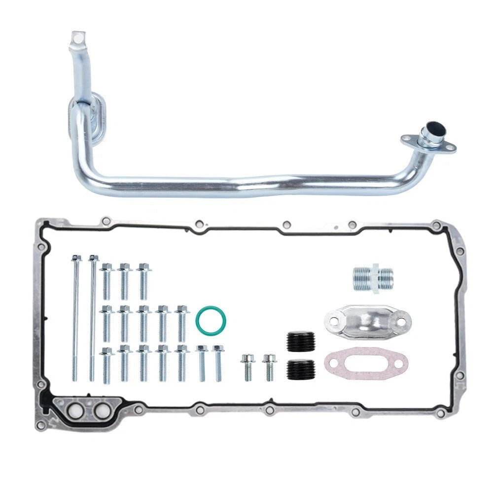 Aluminum Rear Sump Oil Pan for Chevy 4.8L 5.3L 6.0L 6.2L
