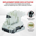 Door Lock Actuator Front Right for Mercedes-Benz C300 (2010–2011, 2013–2014)