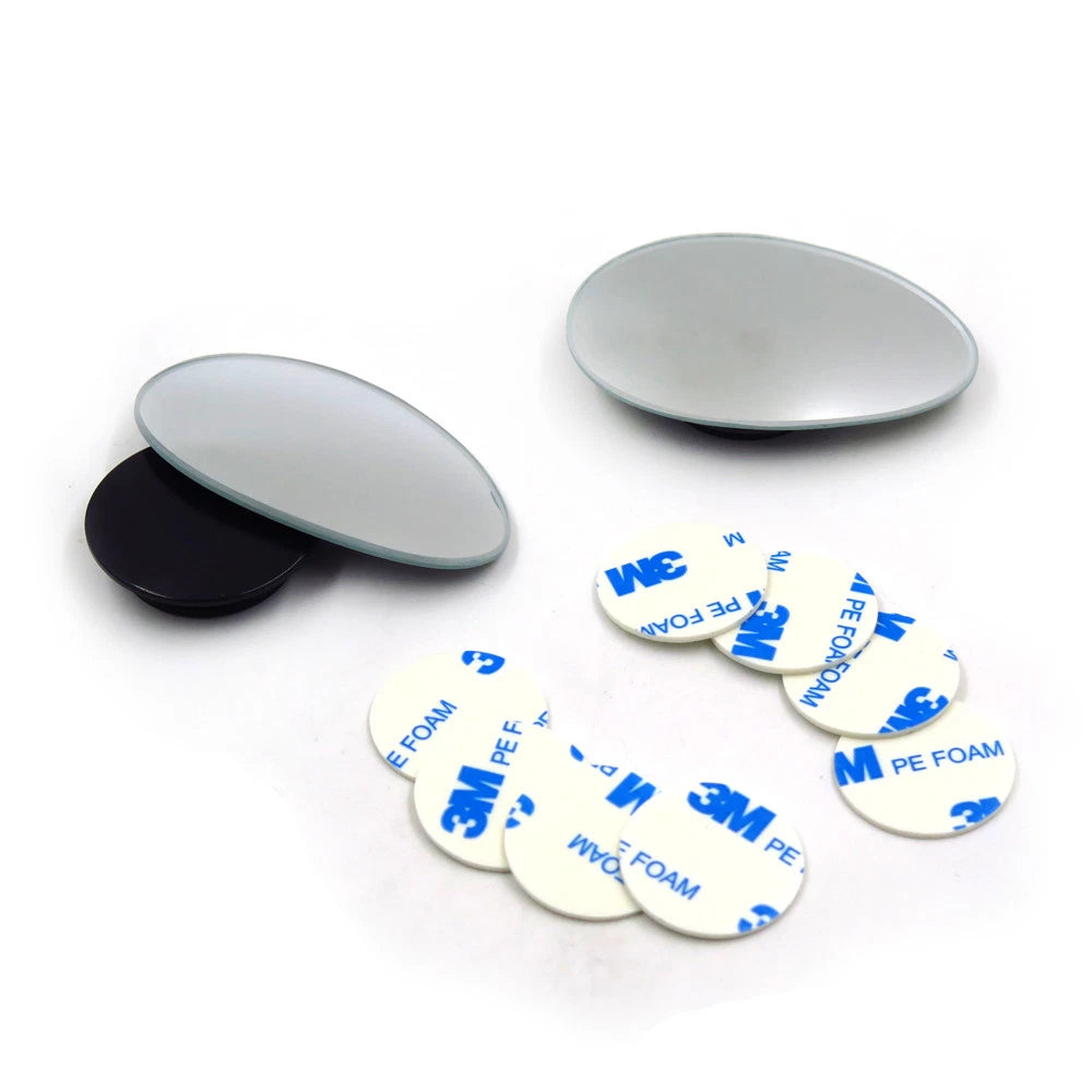 360° Adjustable Oval Wide Angle Rear Side View Blind Spot Mirror for Cars