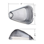 5X Smoke Lens Roof Cab Marker Lights for Ford F150 F250 F350 F450 F550 (1999–2023)