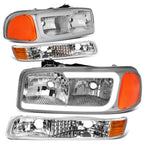 LED DRL Headlight & Turn Signal Bumper Lamp for Sierra/Yukon XL (1999–2007)