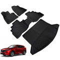 3D Molded Floor Mats Cargo Trunk Liner for Mazda CX-5 (2017–2025)
