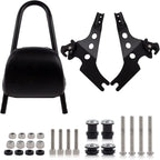 Passenger Backrest Pad Sissy Bar Cushion for Harley Sportster XL 883 1200 (2004-2023)