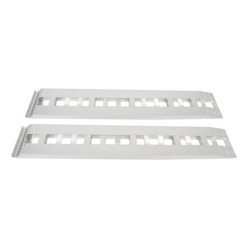 Set of 2 Aluminum Trailer Ramps 84"x14" 6000 LBS Capacity