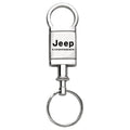 Satin-Chrome Valet Keychain - Officially Licensed for Jeep Commander