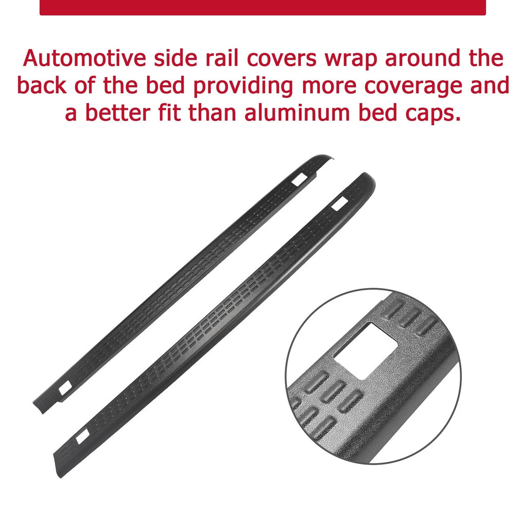 Bed Rail Caps for Silverado 1500/2500/3500 (2007-2013) 6.5ft
