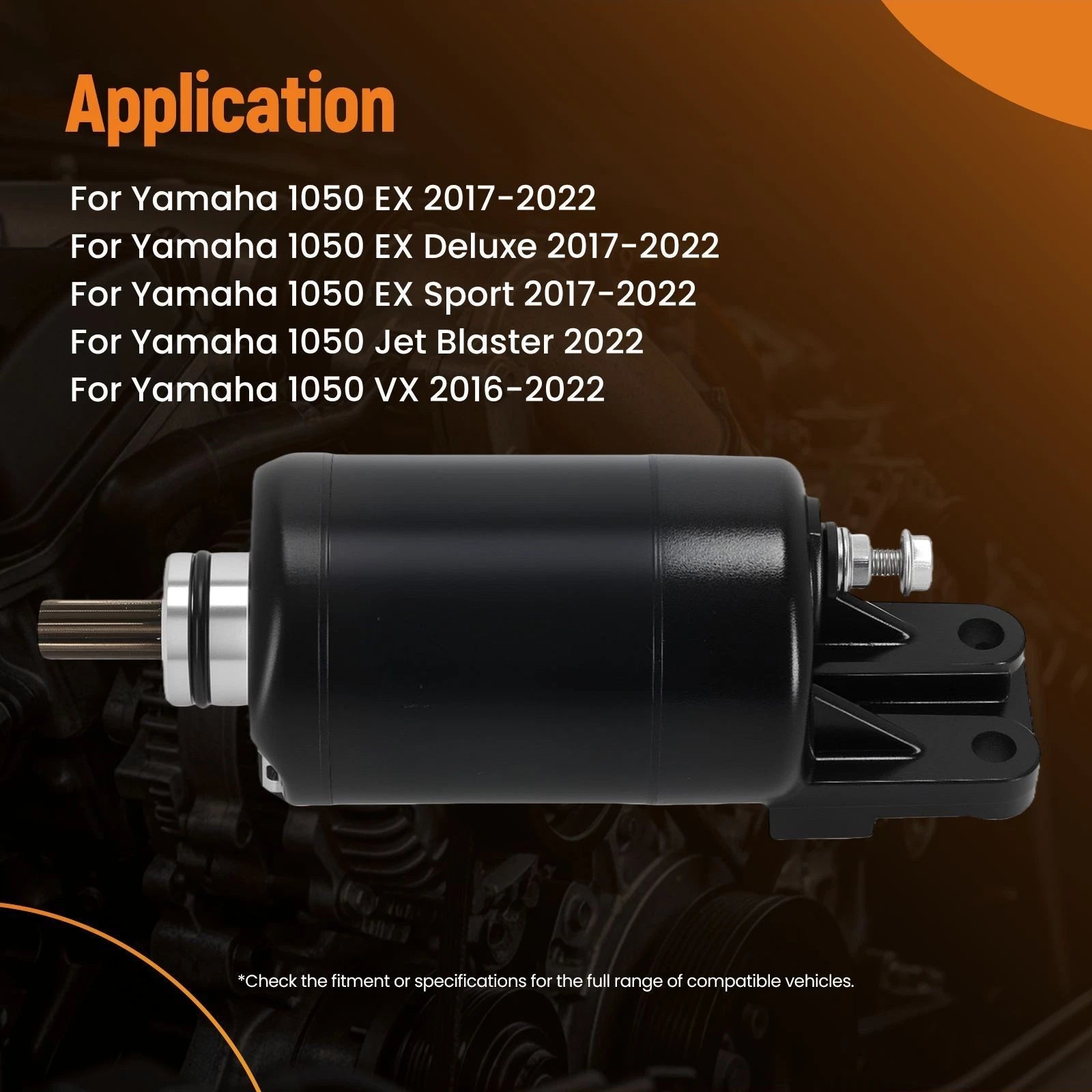 Starter Motor for Yamaha VX Deluxe (2016-2022)