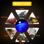 LED Round Marker Lights for Truck Trailer (12V)
